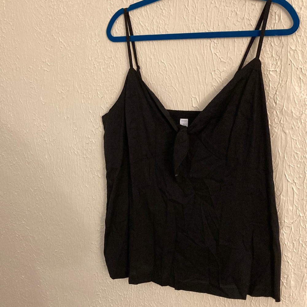 Old Navy Tie Front Tank Top - babydoll style